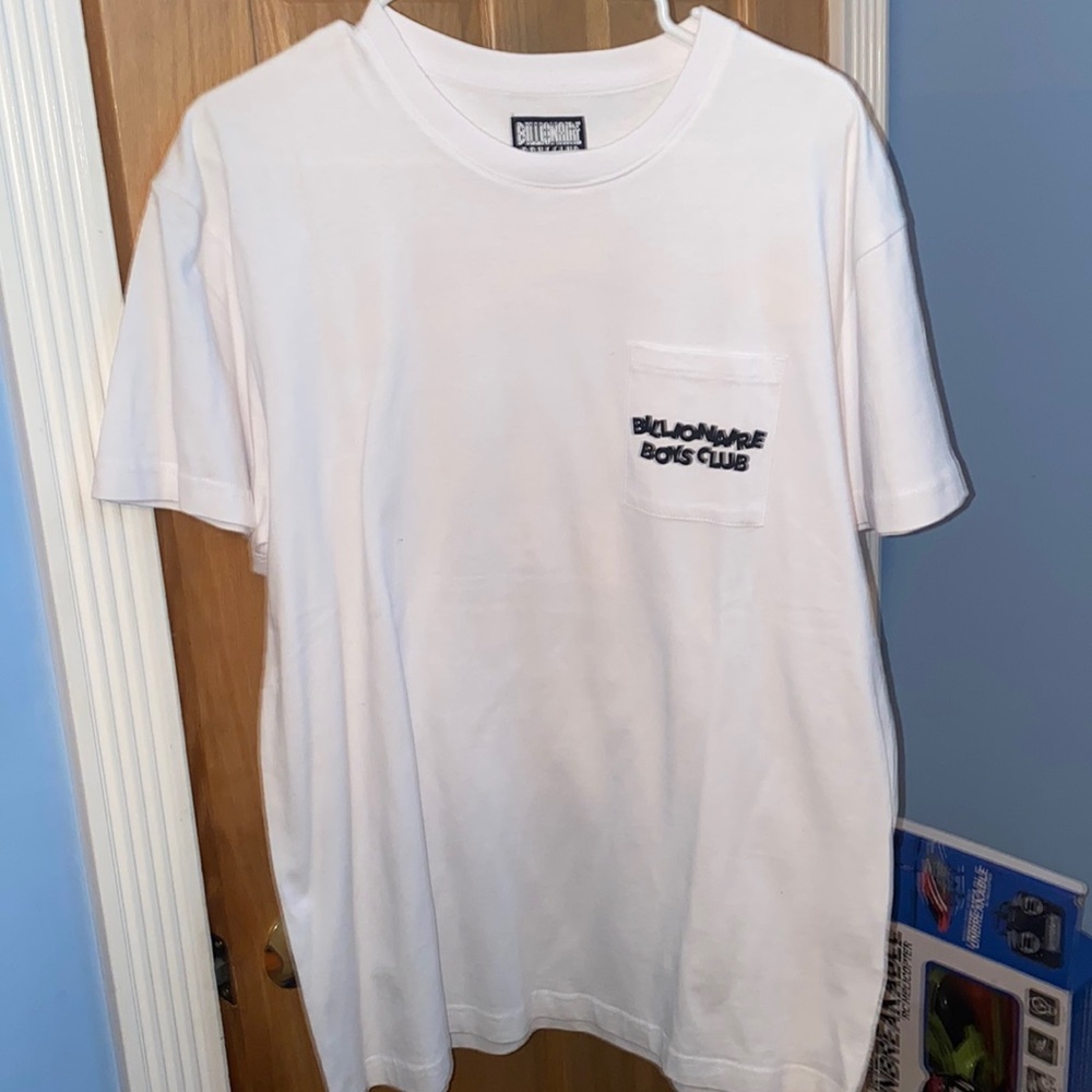 WHITE BILLIONAIRE BOYS CLUB T SHIRT